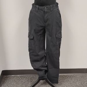 American Eagle Outfitters Women's Black Cargo Pants, Sz 4